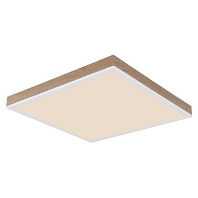 Luminosa Lighting Luminosa Doro Flush Ceiling Light White Led Dimmable 2700-6500K Remote Control Timer from B&Q
