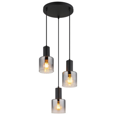 Globo Lighting Jack Pendant Light Black - Image 2