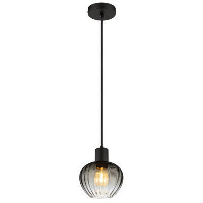 Globo Lighting Pendant Light Black - Image 3