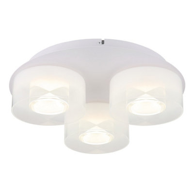 Globo Lighting Belinda Ceiling Light White - Image 3