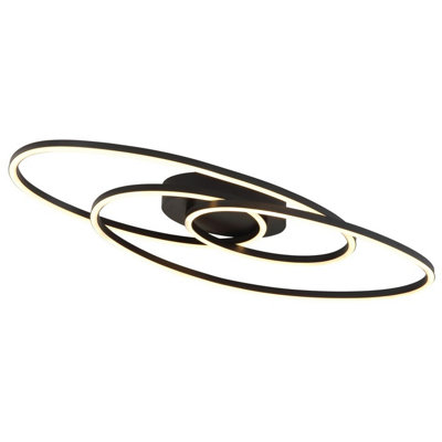 Globo Lighting Spira Ceiling Light Black - Image 3