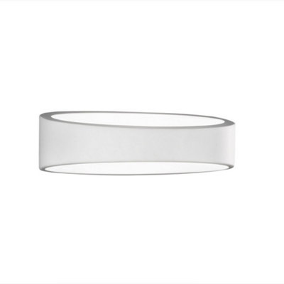 Luminosa Lighting Light/White Luminosa Ing Luminosa Discus Lifestyle Plaster Wall 1X G9