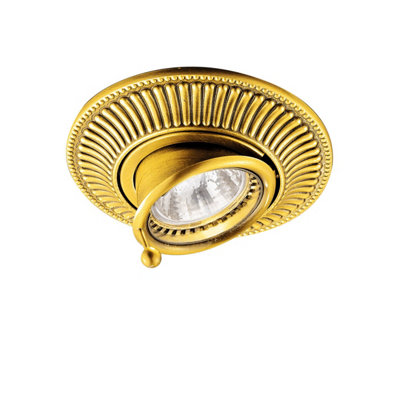 Luminosa Lighting Luminosa Milord Recessed Downlight 24 Carat Gold from B&Q