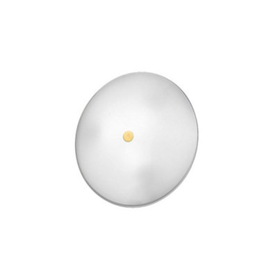 Luminosa Lighting Luminosa Centro Designer Glass Simple Flush Ceiling Light Polished Gold2X E14 from B&Q