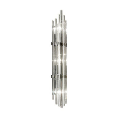 Luminosa Lighting Luminosa Ontario Lifestyle Wall Light Polished Chrome3X E14 from B&Q