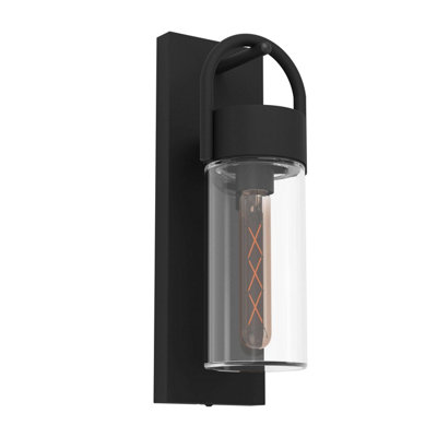 Eglo Carraro Modern Ip44 Lantern Outdoor Wall Light