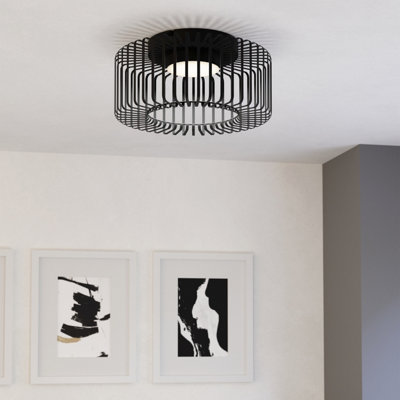 Eglo Connect Led Ceiling Light Ginestrone-Z, Black, Aluminium - Image 12