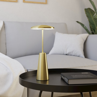 Pagazzi Gold Piccola Led Rechargeable Touch Table Lamp - Image 8