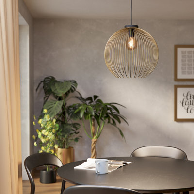 Eglo Venezuela Steel Pendant Gold/Light
