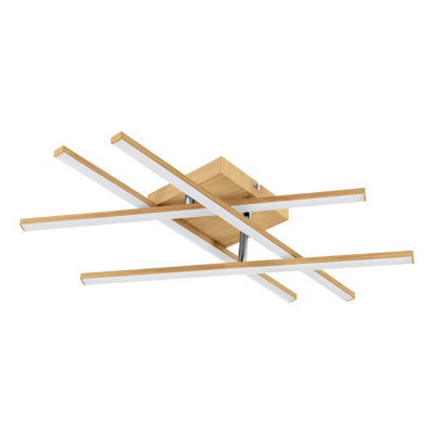 B&Q -  Lasana 4 Modern Led Wall Or Ceiling Light Wbs