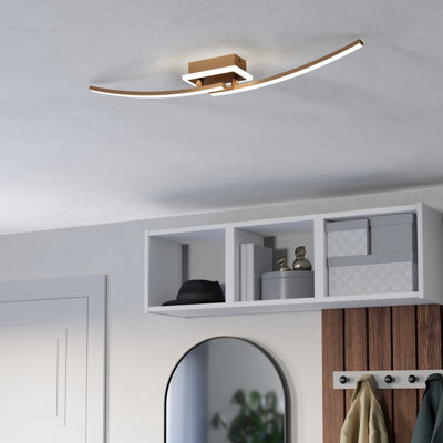 Eglo Lungolago Steel Minimalist Ceiling 901219 Bronze/Light