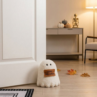 B&Q -  Gideon The Ghost Happy Halloween Door Stop
