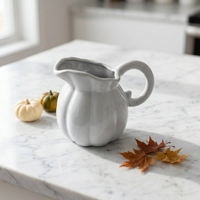 B&Q -  Autumnal Decorative Pumpkin Design Jug