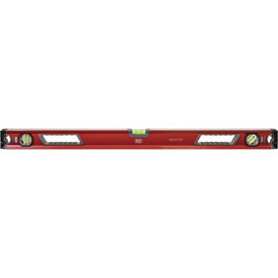 900mm 3 Chamber Spirit Level - Precision Milled - PREMIUM Grip Handle Cut-Away