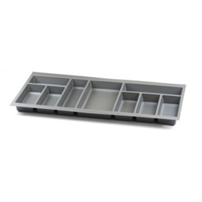 900mm Grey Cutlery Tray for Grass Scala Drawer