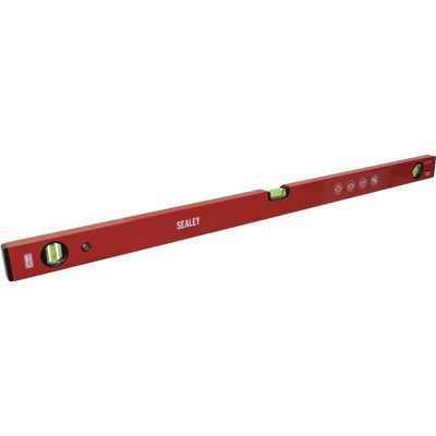 900mm Precision Milled Powder Coated Spirit Level with 45 Degree Angle Rule