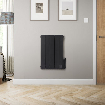 900W Electric Oil Filled Radiator Space Heater with 3 Heat Settings ...