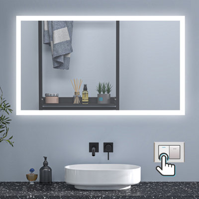 B&q bathroom discount mirrors illuminated