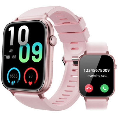B&Q 1.83 Inch Pink Multi Functional Smart Watch For Men And Women Waterproof Smartwatch