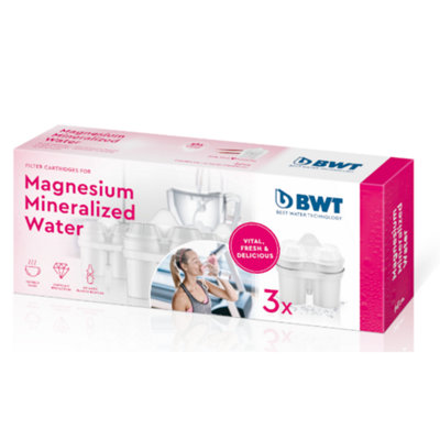 Bwt Mg2+ Long Life Cartridges3 Pack from B&Q