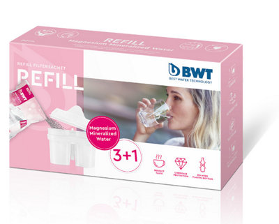 Bwt Mg2+ Long Life Cartridge Refill Pack from B&Q