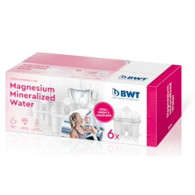 Bwt Mg2+ Long Life Cartridges6 Pack from B&Q