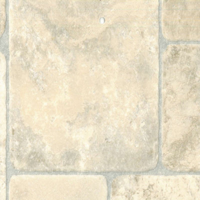 903 (White) Babylon Olympus Stone Effect Lino Flooring Sheet Vinyl Flooring - 4m(13'1") X 4m(13'1")-16m² Price Comparisons | Compare The Build