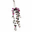 90cm Artificial Potted Trailing Hanging Pink Plant Realistic - String of Hearts
