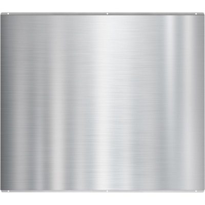 90cm x 75cm Stainless Steel Splashback - Kitchen Extractor Fans Hobs Wall Plate