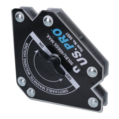 90lb Switchable On Off Magnetic Magnet Welding Holder Support 3 Angles 4pc