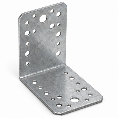 90mm x 90mm x 65mm x 2.5mm - Pack of 20 - KL4 - Galvanised Angle ...