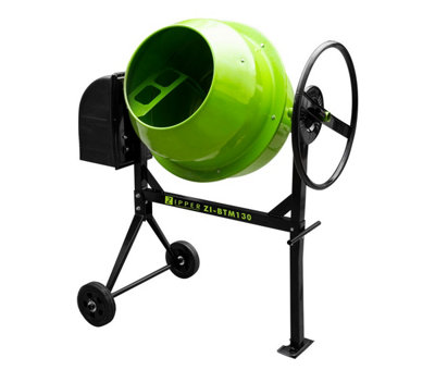 B&Q -  Btm130 130Ktr Concrete Cement MixerCast Iron 550W 240V