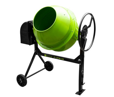 B&Q -  Btm180 180Ltr Concrete Cement MixerCast Iron 800W 240V