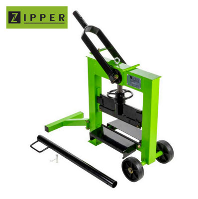 Zipper - ZI-SKN330W - Block Paving Splitter - 330mm Cutting Width - Green - Image 3