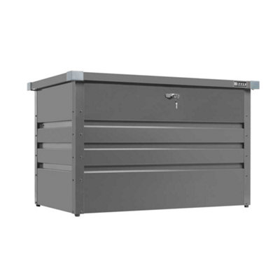 Zipper Zi-Gab100an Grey Steel Garden Storage Box 100Cm - Image 4