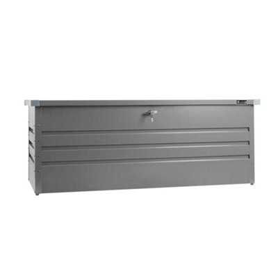 Zipper ZI-GAB165AN 165cm Steel Garden Storage Box - Grey - Image 4