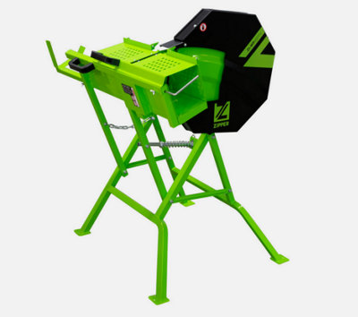 B&Q -  Log Saw 405mm Wp400Tn Swivel 2200W + 13Cm Cut DepthAll Steel Machine