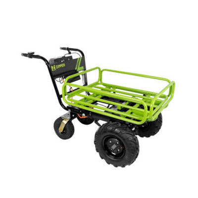 B&Q -  Ewb350 Electric Trolley Barrow Dumper 300Kg 40V 5Hrs Run Time 400W