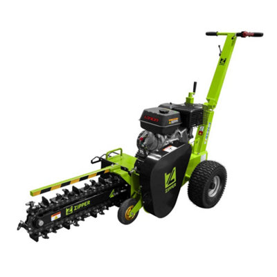 Zipper Zi-Grf1000 Trencher 9Kw Petrol 600mm Depth 100mm Width from B&Q