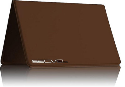 Accessotech Brown Secvel 6 Card Rfid Safety Wallet Nfc Card Protection Case from B&Q