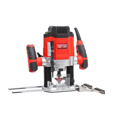 Holzmann Obf1200 1200W Portable 8mm Router 230V from B&Q