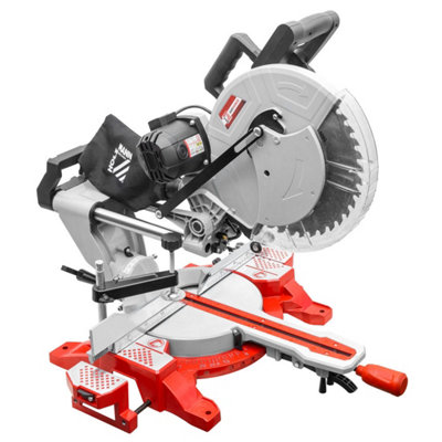 Holzmann Kap305Eco 305mm 2000W Double Bevel Sliding Mitre Saw 240V from B&Q