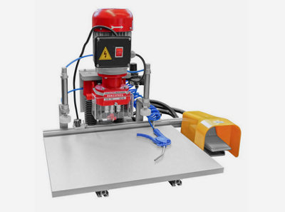 Holzmann Pneumatic Hinge Mortiser Bbm35Pneu 750W 240V Precision Mortising from B&Q