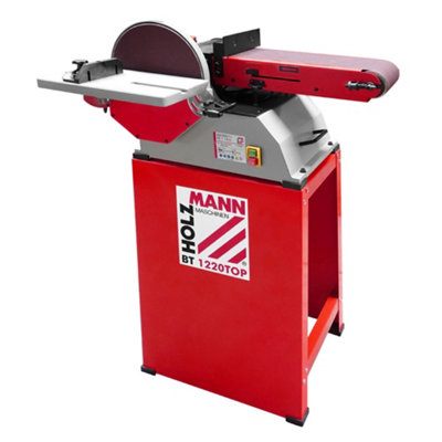 B&Q -  Bt1220Top 750W 254mm Belt And Disc Sander Inc. Floor Stand 230 V