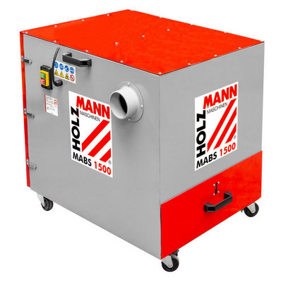 B&Q -  Holzmann Mabs1500 Metal Dust Extractor 1500W 240V Industrial Workshop Use