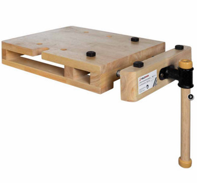 Holzmann Mobile Work Bench With Vice Wbs1Mobil36Cm X 30Cm Woodworking from B&Q