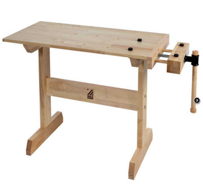 Holzmann Kids Mini Wood Working Bench With Vice Wb80Micro from B&Q