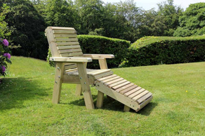 B&Q -  Churnet Valley Garden Furniture Ergo Single Chair
