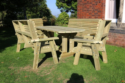 B&Q -  Ergo 8 Seat Table Set 2X3B 2Xc