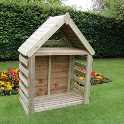 Churnet Valley Garden Furniture Ltd Churnet Valley Gawsworth Logstore from B&Q